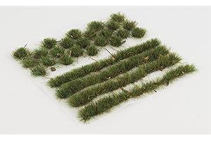 WWS War World Scenics WWScenics Lot de Touffes & Bandes d'herbe Statique | de 6 mm Couverture Forestière | FOR6MIX | pour Décors de Maquette