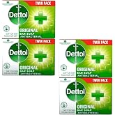 Dettol Original Antibacterial Soap 100 g &ndash; Deep Cleaning and Antibacterial Protection for Hands and Body &ndash; Hygiene and Daily