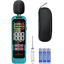 Fonometro TopTes TS-501A - Misuratore Decibel 30-130 DB, Schermo LCD, Per Casa E Fabbrica - Foto 7