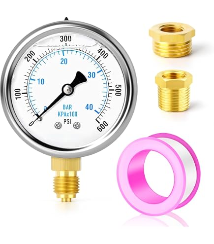Manomètre Hydraulique Schläfer 0-4 Bar - Diamètre 63 Mm, Raccord Radial 1/4" - Pour Installations Thermiques, Solaires, Pompes - Fabriqué En Italie