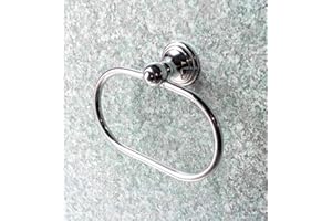 Haceka Allure Handtuchring Handtuchhalter Messing Verchromt - BrassTowel Ring