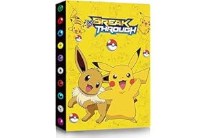 LARIAU Raccoglitore di carte a 4 tasche, Album di carte, Porta carte, Album di archiviazione di carte, Capacità di 30 pagine e 240 carte (A-5)