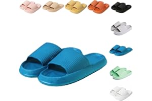 Sumvov Cozyslides Original Damen Schlappen 100% EVA Super Weich Rutschfest Badeschuhe Cozislides Original Hausschuhe Damen