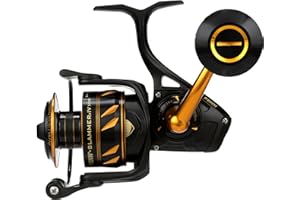 Penn Slammer IV Saltwater Spinning Reel - Full Metal, Heavy Duty Spin, Jigging or Lure Fishing Reel - Boat, Shore, Kayak