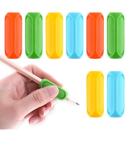 6 Stks/set Potlood Grips Niet Giftig Kinderen Potl Houder Schrijven Aid Grip Houding Correctie Gereedschappen Kantoor Schoolbenodigdheden