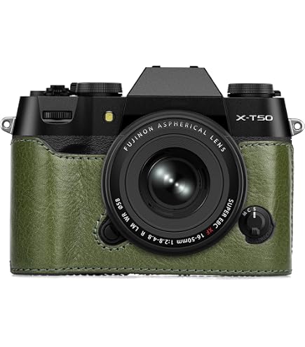 Custodia In Silicone Per Fujifilm X-T50 | Protezione Morbida Su Misura, Bianca, Accesso Completo Ai Comandi, Leggera E Facile Da Trasportare