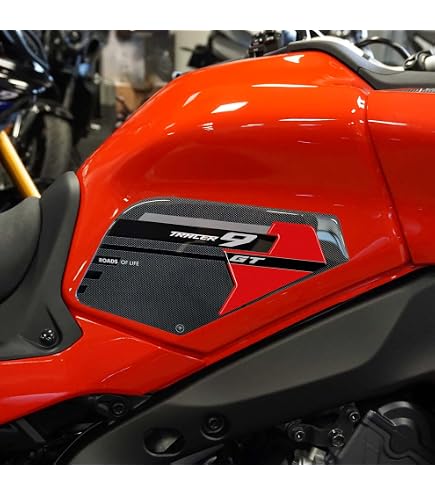 3D Tankpad-Aufkleber Aus Harz Für Yamaha Tracer 9 GT – Schutz & Dekoration (handgefertigt)