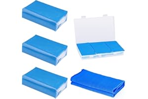 ‎HENMI HENMI 3 Pack Reinigungsknete 540 g Fachmann Homogene Reinigungsknetmasse Lackreiniger zur Beseitigung Industriestaub Flugrost und Insektenresten für Autos Motorräder Caravans Autowäsche Wachse