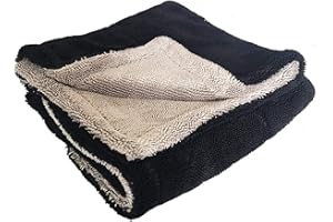 Detailers United - Hydro Hoover Flip - Professional Grade Plush Microfibre Car Drying Towel 1300 GSM (40 x 40 cm)