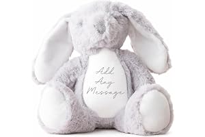 Personalised Message Teddy, Keepsake Gift l | Message Teddy Bear | Sentimental Present, Birthday Teddy, New Baby Teddies | Ad