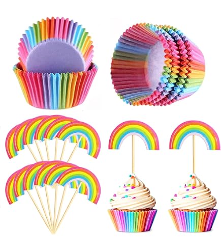 Sacchetti regalo, 10 sacchetti per il compleanno dei bambini, 22 x 16 x 8 cm, in carta arcobaleno, per feste di compleanno per bambini, compleanni, feste di nozze (5 colori