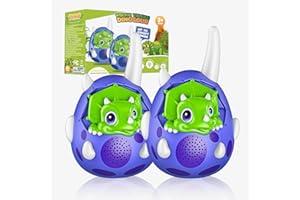 Tesoyzii Walkie Talkie Kids, Toys for 3-12 Year Old Boy Gift for 5 6 7 8 Year Olds Boys Toys Age 4-9 Kids Toys Age 4 5 6 Outdoor Toys Walkie Talkie Kids Camping Accessories Blue