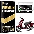 Spartan Shield Digital Meter Screen Guard For NEW HONDA ACTIVA 125 DLX & SMART 2025 || Activa 110 DLX & H SMART 2025+ || DIO 110 OBD2B | SP 125 OBD2B | HONDA SP 160 OBD2B || 9H TFT Dashboard Console Protector || Anti Scratch || HD Clarity || Activa125 Display Speedometer Cluster Accessory [Not Tempered Glass]
