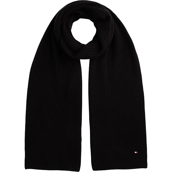Tommy Hilfiger Strickmütze Mütze Handschuhe Set Beanie & Gloves Baumwolle Kaschmir Schwarz Gift Box Fashion