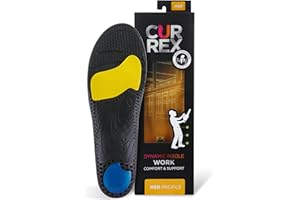 ‎CURREX CURREX WorkPro Einlegesohle für Arbeitsschuhe – Upgrade für deine Sicherheitsschuhe , EU 44,5-46,5 , Med Profile