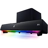 Razer Leviathan V2 - PC Gaming Soundbar (with Dolby 5.1 Surround Sound, Powerful subwoofer for Deep Bass, Ideal for Gaming, M