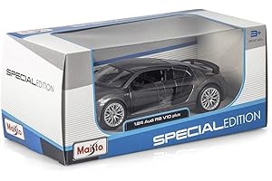MAISTO LAMBORGIHINI Maisto- Audi R8 V10 Plus, Color Metalizado (31513GY)