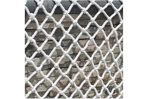 STTHOME Red de Seguridad Infantil Desmontable, Decoración de Balcón al Aire Libre, Red de Protección para Escaleras de Jardín de Infantes, Cuerda de Cáñamo Anticaída