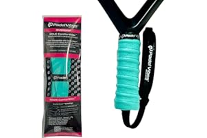 Padel Vibes® BOLD ComfortMax™ Overgrip | perforierte, ergonomische Overgrips für Padel, Tennis, Badminton, Squash, Racketball | schweißabsorbierend, rutschfest, langlebig