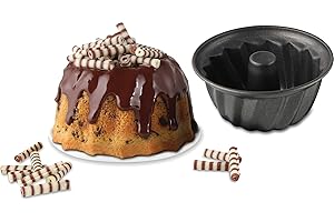 Dr. Oetker 2588 Oetker Back-Freude Classic Gugelhupfform 10cm, Stahl, Schwarz, 10 cm