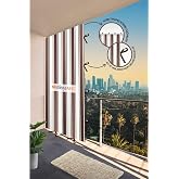 Nivemeshome Balkon Perdesi Branda G&uuml;neşlik 6 Renk Se&ccedil;eneği, 200 x 215 TYB52W1RUAXVUF7458