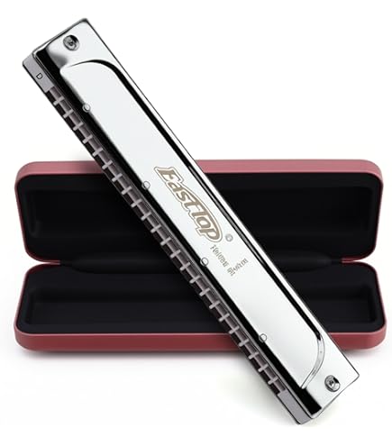 Hering HE-5164C Chromatic 64 Harmonica 16 Holes : Amazon.fr