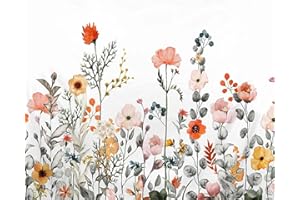 TISHIRON Pintura abstracta por números Adultos Principiantes y Niños Flores por Números Kits de Pintura por Números para Adultos Niños Pintura Artesanía 40 x 50 cm(Sin Marco)