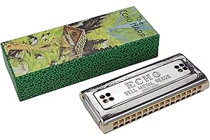 HOHNER Harmonica Echo Harp 64 in Tone C/G