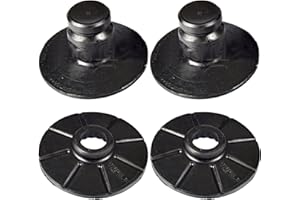 ANBOO Federteller Federunterlagen, Anschlagpuffer Hinten, Federteller und Stoßdämpfer für Astra G CC Cabrio Astra H GTC TwinTop Caravan Zafira B A Kadett D E Lanos Nexia, 424764 090576351 90216140 90305263