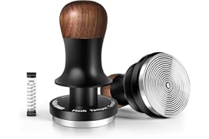 MHW-3BOMBER 54mm Espresso Coffee Tamper with 3 Spring Loaded Calibrated, Espresso Tamper 15/30lbs Espresso Hand Tamper with Sound Feedback, Suitable for 53mm 53,35mm,54mm Portafilter Model: T6173T-OS