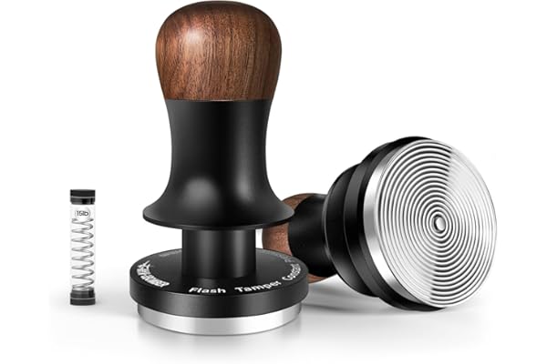 MHW-3BOMBER 2.0 Tamper à café 58 mm avec Pression constante, Retour sonore, 3 Ressorts intégrés 15/30lbs, Tamper Espresso 58,35 mm, modèle : T6172T