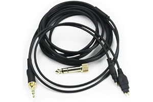 ABLET Replacement Audio Upgrade Cable Compatible with Sennheiser HD650, HD600, HD580, HD660S, HD58X, HD565, HD545, HD535, HD525, HD265, Massdrop HD6XX Headphones 2meters/6.6feet