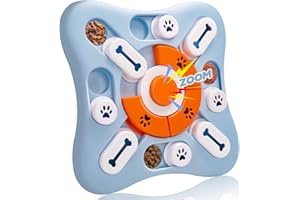 2TRUL Dog Puzzle Toys, Dog Enrichment Toy for Boredom, Interactive Mentally Stimulating lQ Training Puzzle with Treat Dispenser, Gift for Puppy Birthday