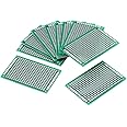 Universal Circuit Board 10Pcs PCB Printed Circuit Boards Double Sides Prototype Board 4 × 6cm PCB Board Prototype Kit for DIY Soldering Electronic Project