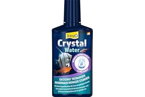 Tetra CrystalWater 250 ml, Elimina in Modo Facile e Veloce l'Intorbidimento dell'Acqua dell'Acquario