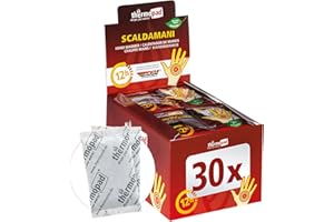 THERMOPAD ogrzewacz do dłoni – oryginalny produkt: 30 par podkładek termicznych do 12 godzin ciepła I Gotowy do natychmiastowego użycia ogrzewacz do kieszeni I Bardzo ciepły Heatpad – idealny do