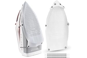 Silva Semelle pour Fer à Repasser Vapeur – Revêtement Téflon Antiadhésif Universel – Résistante à la Chaleur jusqu’à 250°C – Protège les Tissus Délicats – Facile à Installer & Nettoyer