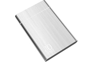 SINCELO Externe Festplatte 1tb,USB 3.0 Externe Festplatte für PC, Mac, Desktop, Laptop, MacBook, Chromebook (1tb, Silber)