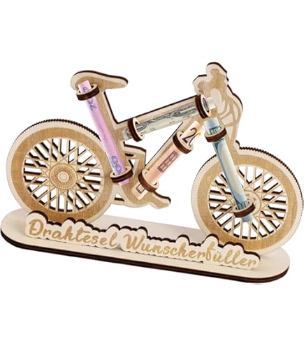 Sugeru® Nix - Décoration D'anniversaire - Cadeau D'argent - Cadeau De Voyage - Cadeaux En Bois - Cadeau D'argent Pour Femmes Et Hommes - Tirelire De