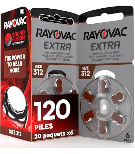 30 Piles Auditives RAYOVAC Extra Type 13 (PR48) - Code Orange, 1.45V, Sans Mercure, Durée De Vie Longue