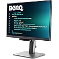 BenQ RD240Q 24.1” WQXGA Programming Monitor, 90W USB Type-C, Advanced Coding Modes, Coding HotKey, Ergonomic Design, 16:10 Special Ratio, Circadian Mode, Eye-Care Technology, Eco-Friendly Design