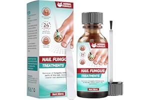 Chinoxia Fungal Nail Treatment, Extra Strong Nail Fungus Treatment for Toenail, Nail Repair Kit with File and Brush -30ml