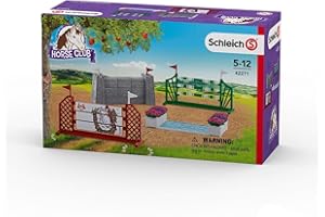 SCHLEICH- Horse Club Accessoire Parcours de Saut d'obstacles, 42271, Multicolore