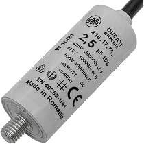 Condensateur De Démarrage 1µF 450V Avec Fils – Pour Moteurs, Pompes, Tondeuses… - 9