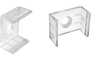 ALUMINO 4 x Clips Mounting Bracket for 16 mm LED Aluminium Profile Ems