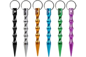 ‎AMATHINGS AMATHINGS Kubotan Self-Defense Keychain with Ergonomic Handle - Self Defense Weapons Legal, Self Defense Women, Defense Weapons for Women, Small Weapons