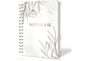 BIROYAL Notatnik w kropki A5, dla kobiet i mężczyzn, do pracy, biura, szkoły, jasnozielony