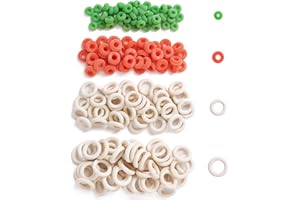 ZHEQOGZH 200pcs Livestock Castration Bands Castrator Rings for Goats Lambs Sheeps and Calves (Mixed Sizes)