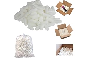 BBP Express Loose fill Packaging Packing Peanuts Chips Biodegradable Void Filling Fillers (2 x Cubic Feet)
