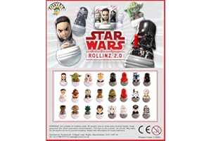 MVS WHOLESALE PACK of 10 - Star Wars Rollinz, Brilliant Boys Party Bag Favour / Toy / Filling or Pinata Prize.